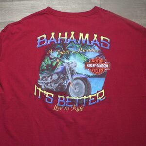 Harley Davidson Shirt Mens 2XL Its Better in the Bahamas